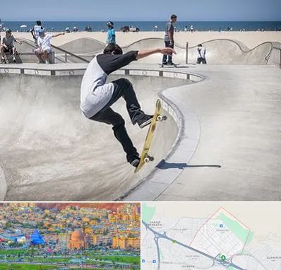 پیست اسکیت در رشدیه تبریز