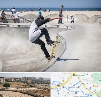 پیست اسکیت در کوی وحدت شیراز