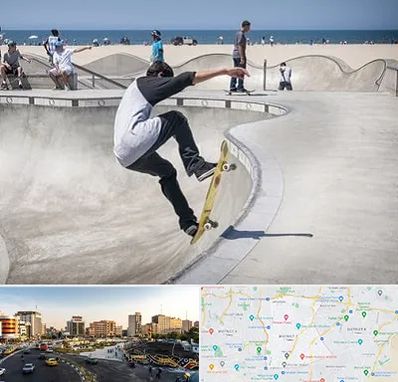 پیست اسکیت در منطقه 7 تهران