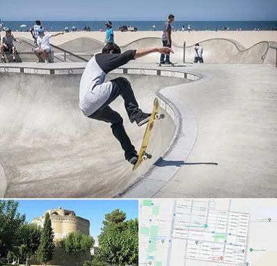 پیست اسکیت در مرداویج اصفهان