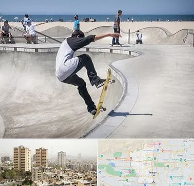 پیست اسکیت در منطقه 5 تهران