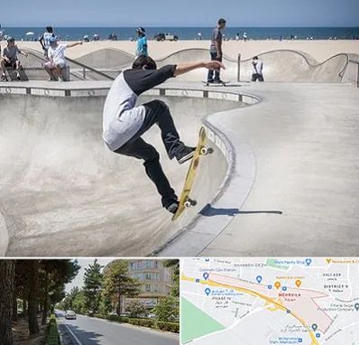 پیست اسکیت در مهرویلا کرج