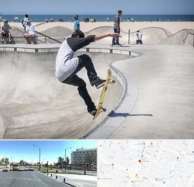 پیست اسکیت در بلوار کلاهدوز مشهد