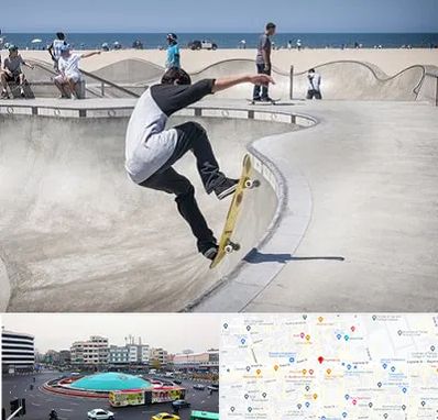 پیست اسکیت در میدان انقلاب