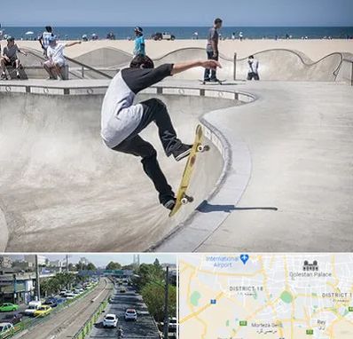 پیست اسکیت در جنوب تهران