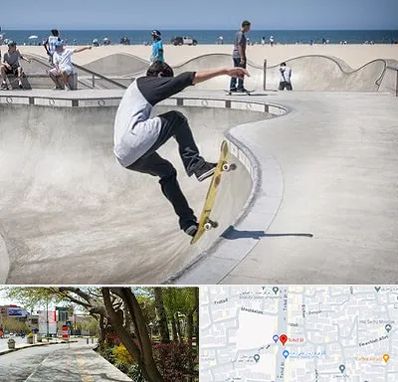 پیست اسکیت در خیابان توحید اصفهان