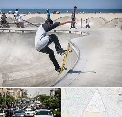 پیست اسکیت در سیدی مشهد