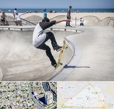 پیست اسکیت در قاسم آباد مشهد