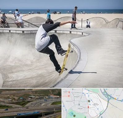 پیست اسکیت در یاغچیان تبریز