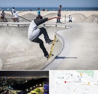 پیست اسکیت در هفت تیر مشهد