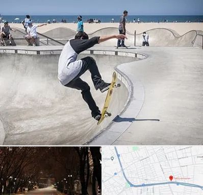 پیست اسکیت در ابوریحان تبریز