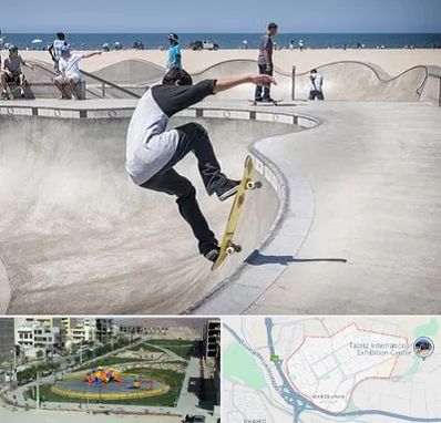 پیست اسکیت در مرزداران تبریز