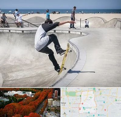 پیست اسکیت در منطقه 6 تهران