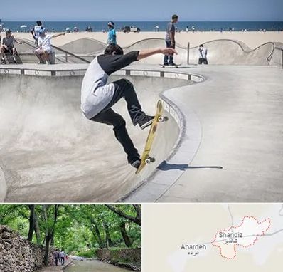 پیست اسکیت در شاندیز مشهد