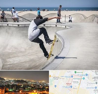 پیست اسکیت در مارلیک کرج