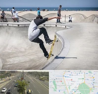 پیست اسکیت در منطقه 17 تهران