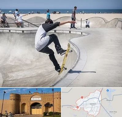 پیست اسکیت در ایرانشهر