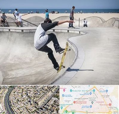 پیست اسکیت در شهرک غرب مشهد