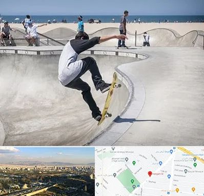 پیست اسکیت در هنگام