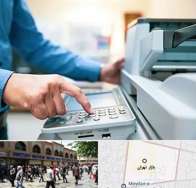 کافی نت شبانه روزی در بازار تهران