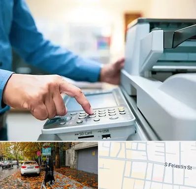 کافی نت شبانه روزی در خیابان فلسطین