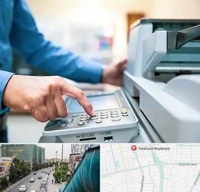 کافی نت شبانه روزی در بلوار فرحزادی