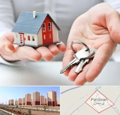 املاک در پردیسان قم