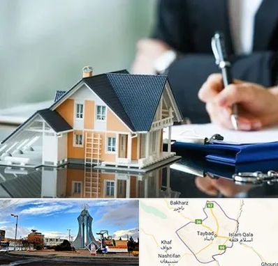 شماره تلفن املاک در تایباد