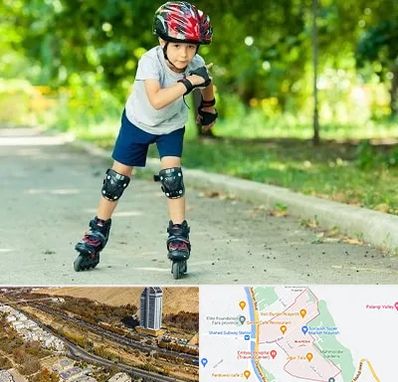 آموزشگاه اسکیت در خیابان نیایش شیراز