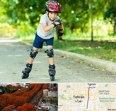 آموزشگاه اسکیت در ولیعصر