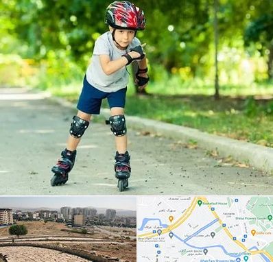 آموزشگاه اسکیت در کوی وحدت شیراز