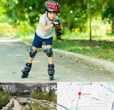 آموزشگاه اسکیت در بلوار تعاون