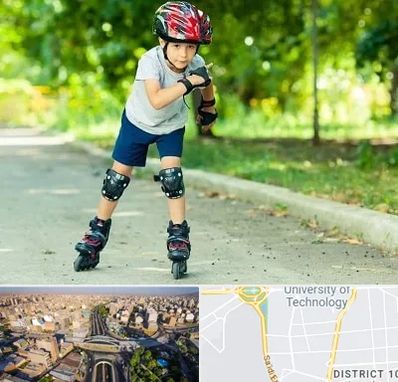 آموزشگاه اسکیت در استاد معین