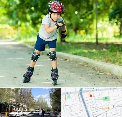 آموزشگاه اسکیت در کوی فیروز تبریز