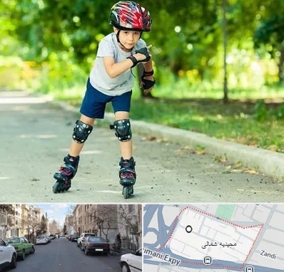 آموزشگاه اسکیت در مجیدیه شمالی