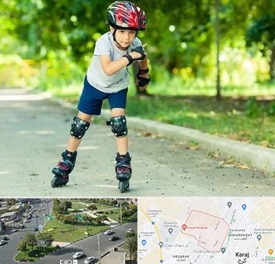 آموزشگاه اسکیت در شاهین ویلا کرج