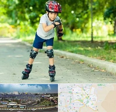 آموزشگاه اسکیت در منطقه 15 تهران