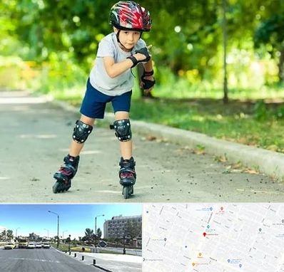 آموزشگاه اسکیت در بلوار کلاهدوز مشهد