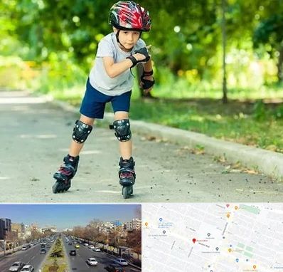 آموزشگاه اسکیت در بلوار معلم مشهد