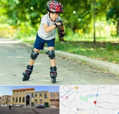 آموزشگاه اسکیت در زنبیل آباد قم