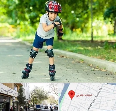 آموزشگاه اسکیت در مجیدیه جنوبی