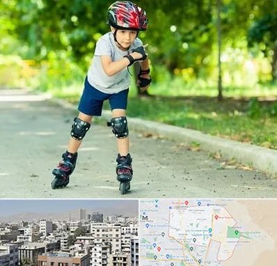 آموزشگاه اسکیت در منطقه 14 تهران