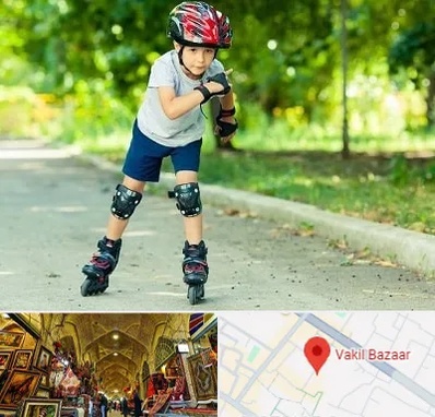 آموزشگاه اسکیت در بازار وکیل شیراز