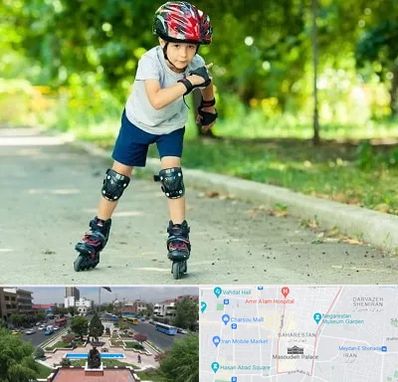 آموزشگاه اسکیت در بهارستان