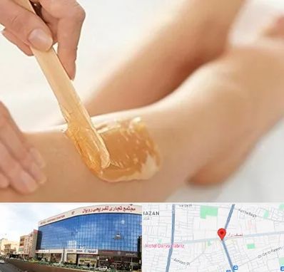 اپیلاسیون بدن در نصف راه تبریز