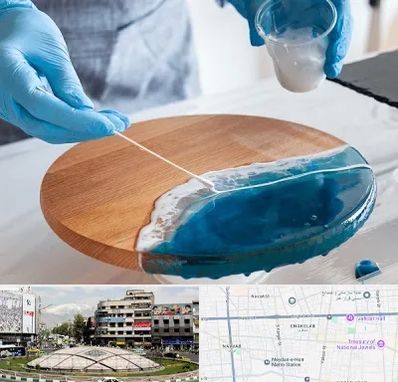 کلاس آموزش رزین در مرکز تهران