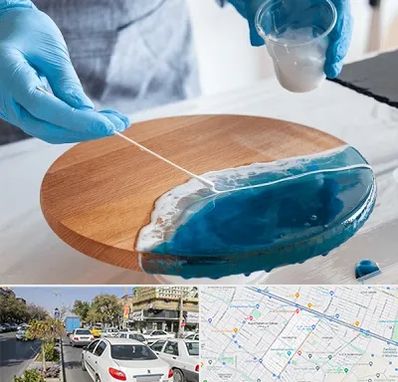 کلاس آموزش رزین در مفتح مشهد