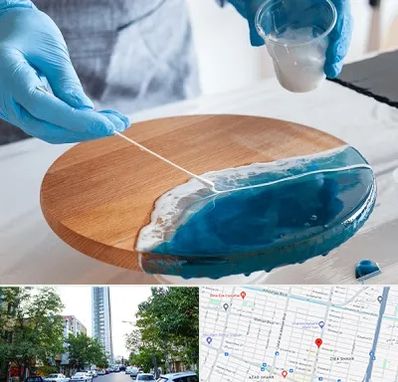 کلاس آموزش رزین در امامت مشهد