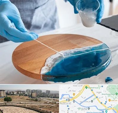 کلاس آموزش رزین در کوی وحدت شیراز