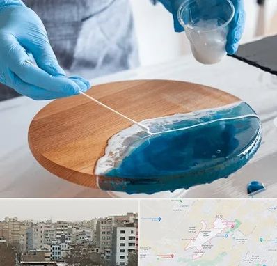 کلاس آموزش رزین در محمد شهر کرج